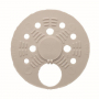 Rondelle plate plastique