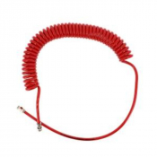 Tuyau spiralé 4M Ø5x8MM avec embouts pivotants mâles 1/4''