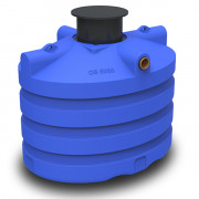 Fosse septique de 5000 litres Premium avec rehausse