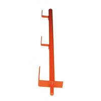Garde-Corps de Réservation Ø 25 mm à planche, ou bloqueur, peint ou acier galvanisé, de 1,1 m