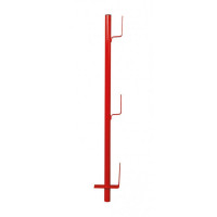 Garde corps de réservation Ø 40 mm peint ou acier galvanisé, planche ou bloqueur