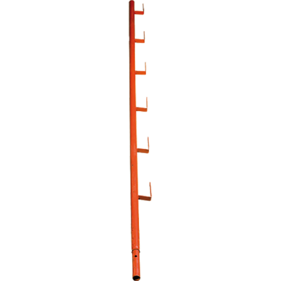 Poteaux protection périphérique plaquée démontable de 1,5 à 3 m