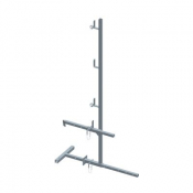 Garde-corps bas de toit grand débord hauteur 1,50 m – Dimos