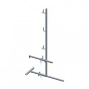 Garde-corps bas de toit grand débord hauteur 1,50 m – Dimos