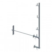 Garde-corps universel avec traversée pour mur de 75 – 75 cm – Dimos
