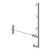Garde-corps universel avec traversée pour mur de 75 – 75 cm – Dimos Garde-corps universel avec traversée pour mur de 75 – 75 cm – Dimos
