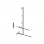 Garde-corps universel fixation réglable traversée – 25 cm – Dimos