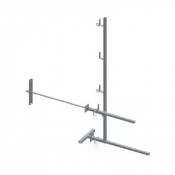 Garde-corps universel fixation réglable traversée – 75 cm – Dimos
