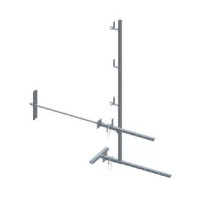 Garde-corps universel fixation réglable traversée – 75 cm – Dimos Garde-corps universel fixation réglable traversée – 75 cm – Dimos