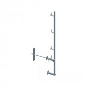 Pack garde-corps avec fixation par traversée de mur – Dimos