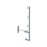 Pack garde-corps avec fixation par traversée de mur – Dimos