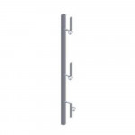 Potelet porte filet 1 m carré 30 mm x 30 mm x 1,20 – Dimos
