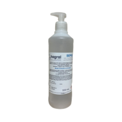 Gel hydroalcoolique EN 14476 - 500 ml (carton de 12 pièces)