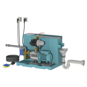 Gestionnaire d'eau de pluie 80 L - Electropompe de type META L
