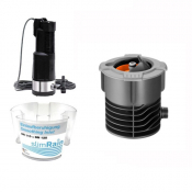 Kit d'arrosage pour cuve à eau : Pompe + prise eau + ralentisseur + set d'aspiration