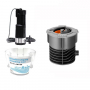 Kit d'arrosage pour cuve à eau : Pompe + prise eau + ralentisseur + set d'aspiration