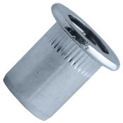 Bague acier pour goujon multiserrage Ø 6,4mm