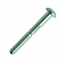 Goujon tête plate aluminium Ø 6,4mm