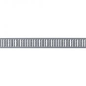 Grille à fentes en acier galvanisé BG-FILCOTEN light LN100