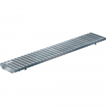 Grille caillebotis acier galvanisé ou inox pour caniveaux de drainage pour TEC LN150