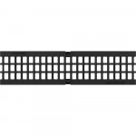 Grille caillebotis en fonte ductile (revêtement cathodique) BG-FILCOTEN light LN100