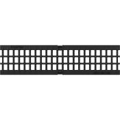 Grille caillebotis en fonte ductile (revêtement cathodique) BG-FILCOTEN light LN100