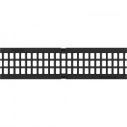 Grille caillebotis en fonte ductile (revêtement cathodique) BG-FILCOTEN light LN100