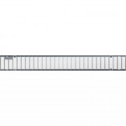 Grilles caillebotis acier galva ou inox  pour caniveau de drainage