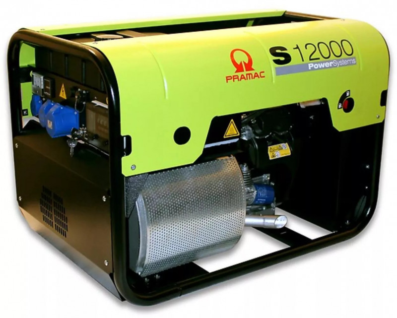 Groupe électrogène essence pour utilisation intensive Pramac série S12000