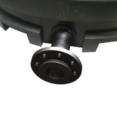 Raccord avec bride 125 mm pour cuve à eau aérienne de DS PLASTICS