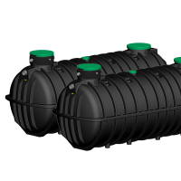 Kit de jumelage pour 2 cuves enterrées de 10 000 L Kit de jumelage pour 2 cuves enterrées de 10 000 L