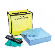 Kit d'intervention mobile de 10 à 90 litres pour hydrocarbures