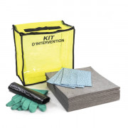 Kit d'intervention mobile de 10 à 90 litres pour tous types de liquide