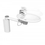 Lavabo pivotant à hauteur variable SWINGline