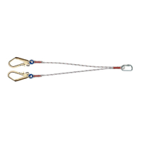 Longe corde double sans absorbeur – EN 354 - Tractel