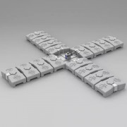 Point d'ancrage mobile pour toiture