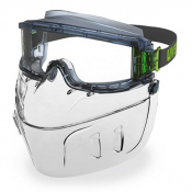 Lunettes masques de protection avec pare-visage - Uvex