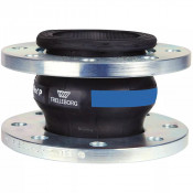 Manchon compensateur SBR bleu abrasifs – Réduction vibrations – Longueur 130 mm