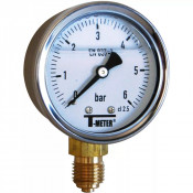 Manomètre inox Ø50 à glycérine – Mesure précise – Pression jusqu’à 60 bar