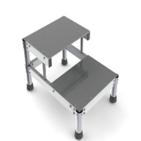 Marchepied professionnel en alu renforcé pour chantiers Marchepied professionnel en alu renforcé pour chantiers