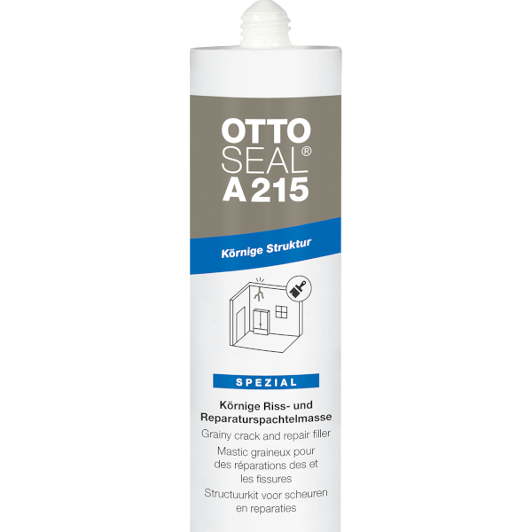 Mastic acrylique graineux réparation fissures OTTOSEAL A215