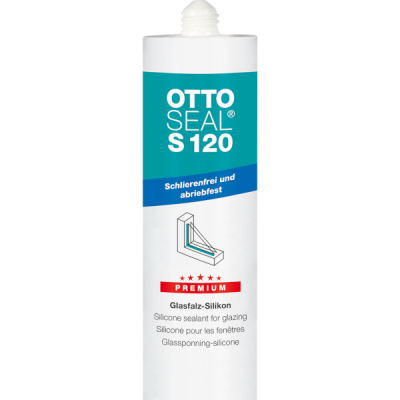OTTOSEAL® S 120 – Mastic Silicone Neutre Alcoxy Pour Fenêtres, Façades et Joints de Construction