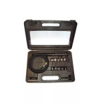 Coffret meuleuse turbine 70 000 tr/mn pinces de 3 & 1 mm