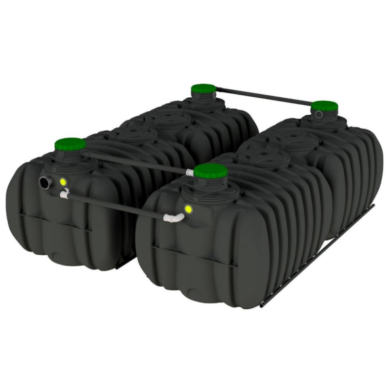 Microstation d'épuration Actibloc® bi-cuves - 21 à 25 EH