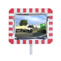 Miroir pour l'Industrie ou voies privées - 600 x 800 mm