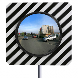 Miroir routier inaltérable et traité anti UV