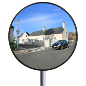 Miroir de sécurité rond inaltérable et traité anti UV