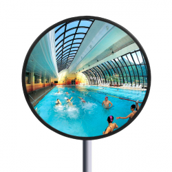 Miroir de surveillance tout inox spécial piscine