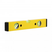 Niveau profil alu jaune 1500 mm - 3 fioles