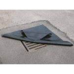 Plaque d'obturation lavable et réutilisable pour collecteurs d'égouts